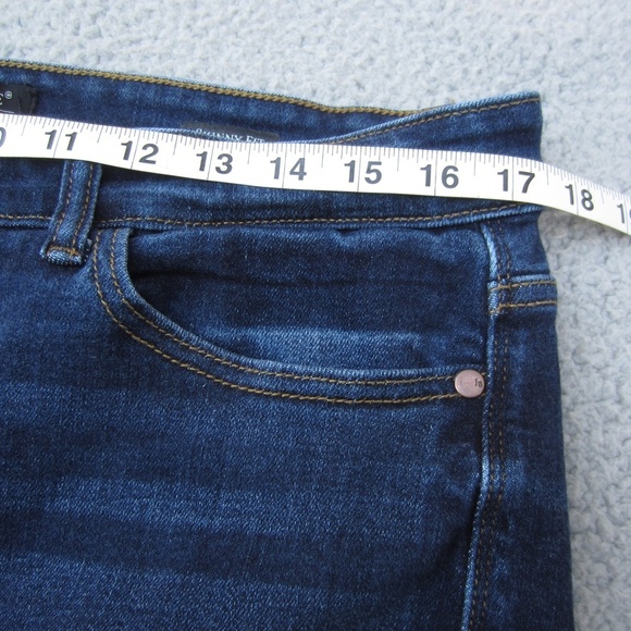 Judy Blue Jeans Womens15/32 Dark Wash Skinny Fit Stretch Mid Rise Comfy Casual - Picture 8 of 16